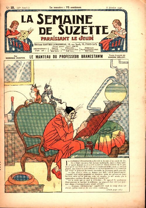 Livrenpoche : La semaine de Suzette 36e année n°10 : L'erreur du préfet - Collectif - Livre