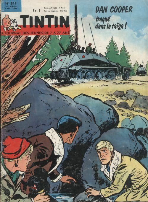 Livrenpoche : Tintin n°811 : Dan Cooper traqué dans la taïga ! - Collectif - Livre