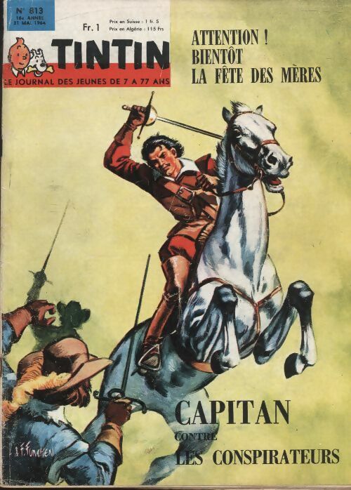 Livrenpoche : Tintin n°813 : Capitan contre les conspirateurs - Collectif - Livre