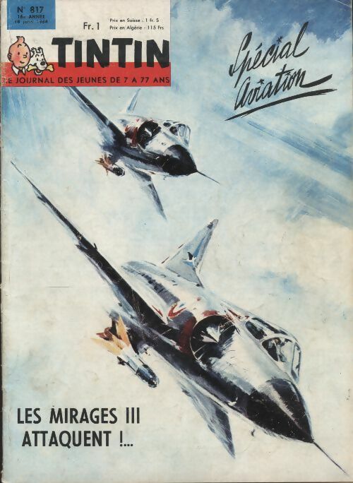 Livrenpoche : Tintin n°817 : Les mirages attaquent - Collectif - Livre