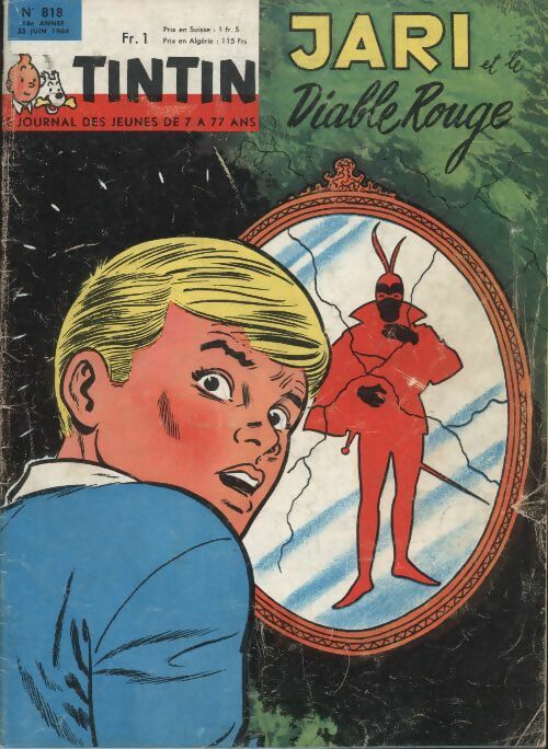 Livrenpoche : Tintin n°818 : Jari et le diable rouge - Collectif - Livre