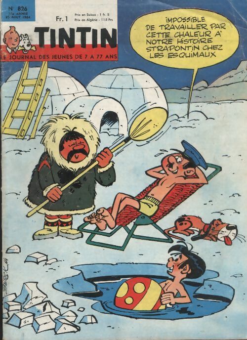 Livrenpoche : Tintin n°826 - Collectif - Livre