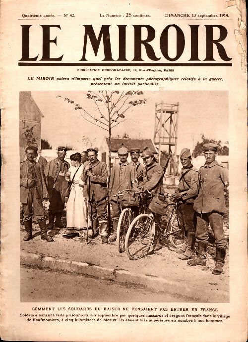 Livrenpoche : Le Miroir n°42 - Collectif - Livre