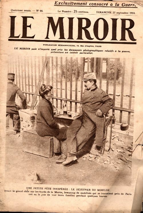 Livrenpoche : Le Miroir n°44 - Collectif - Livre
