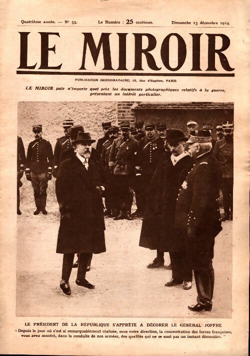 Livrenpoche : Le Miroir n°55 - Collectif - Livre