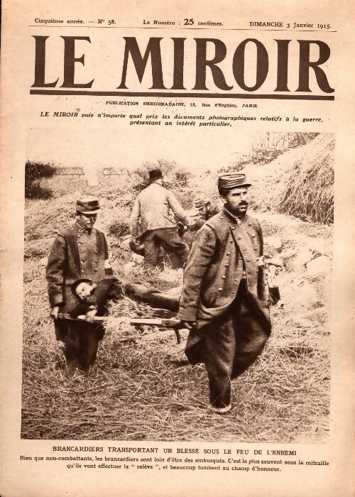 Livrenpoche : Le Miroir n°58 - Collectif - Livre