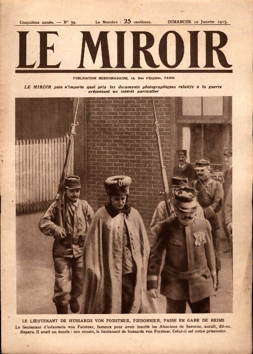 Livrenpoche : Le Miroir n°59 - Collectif - Livre