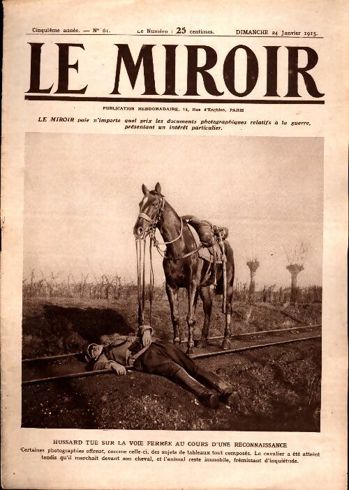 Livrenpoche : Le Miroir n°61 - Collectif - Livre