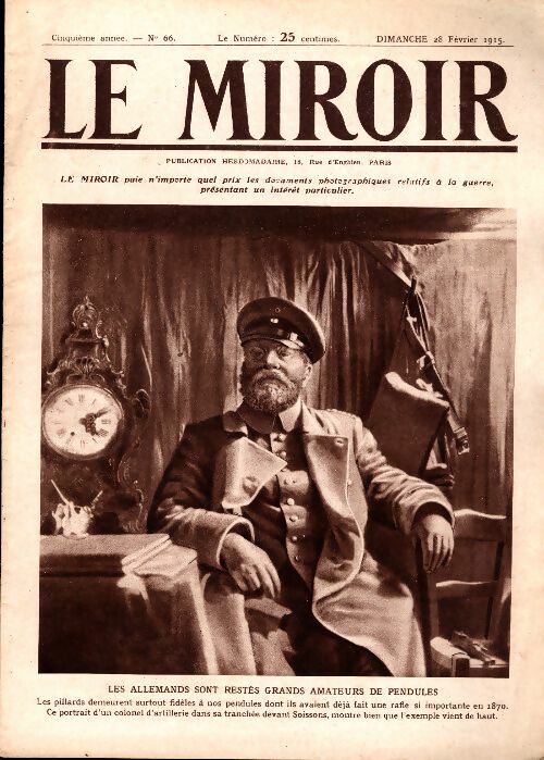 Livrenpoche : Le Miroir n°66 - Collectif - Livre