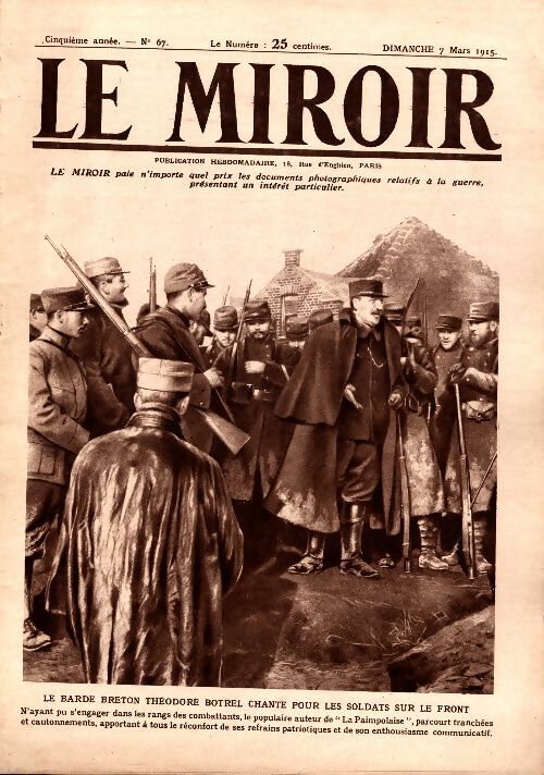 Livrenpoche : Le Miroir n°67 - Collectif - Livre