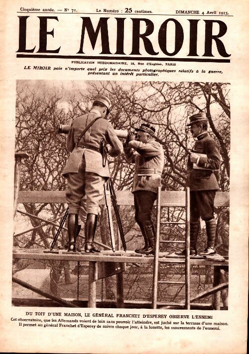 Livrenpoche : Le Miroir n°71 - Collectif - Livre