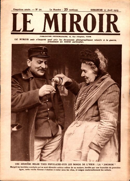 Livrenpoche : Le Miroir n°72 - Collectif - Livre