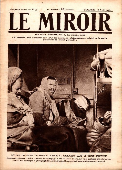 Livrenpoche : Le Miroir n°73 - Collectif - Livre