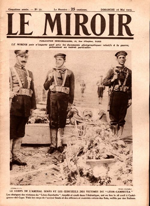 Livrenpoche : Le Miroir n°77 - Collectif - Livre