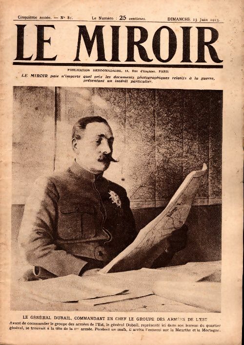 Livrenpoche : Le Miroir n°81 - Collectif - Livre