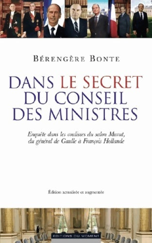 Livrenpoche : Dans le secret du conseil des ministres - Bérengère Bonte - Livre