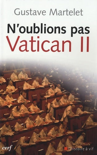 Livrenpoche : N'oublions pas vativan ii - Gustave Martelet - Livre