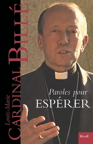 Livrenpoche : Paroles pour espérer - Louis-Marie Billé - Livre