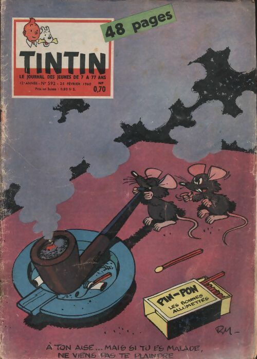 Livrenpoche : Tintin n°592 - Collectif - Livre