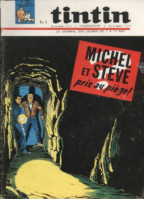 Livrenpoche : Tintin n°889 : Michel et Steve pris au piège ! - Collectif - Livre