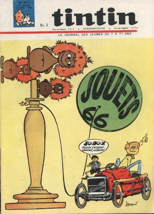 Livrenpoche : Tintin n°891 : Jouets 66 - Collectif - Livre