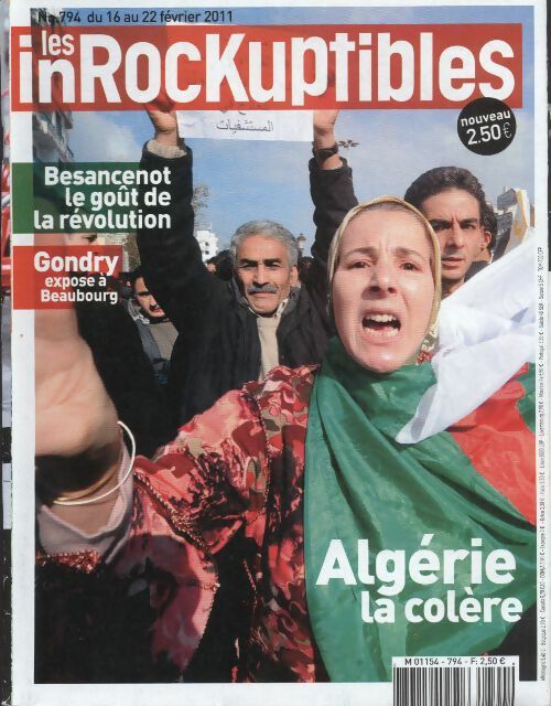Livrenpoche : Les inRockuptibles n°794 : Algérie la colère - Collectif - Livre