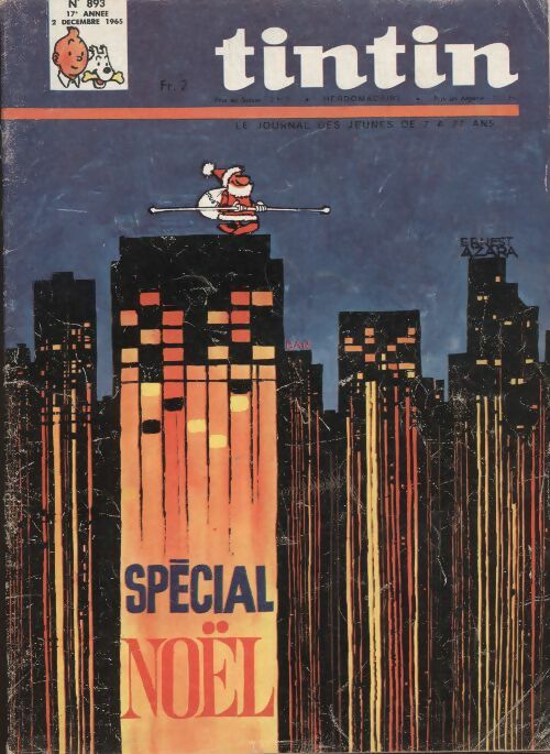 Livrenpoche : Tintin n°893 : Spécial Noël - Collectif - Livre