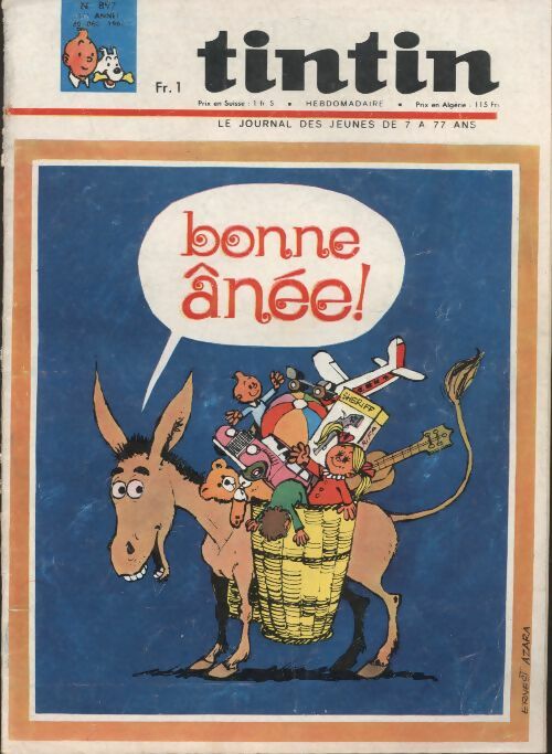 Livrenpoche : Tintin n°897 : Bonne année - Collectif - Livre