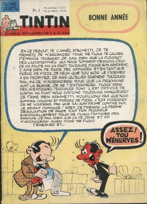 Livrenpoche : Tintin n°793 - Collectif - Livre