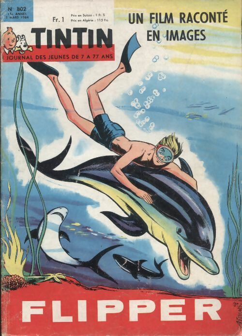 Livrenpoche : Tintin n°802 : Flipper - Collectif - Livre