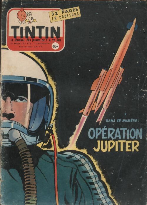 Livrenpoche : Tintin n°476 : Opération Jupiter - Collectif - Livre