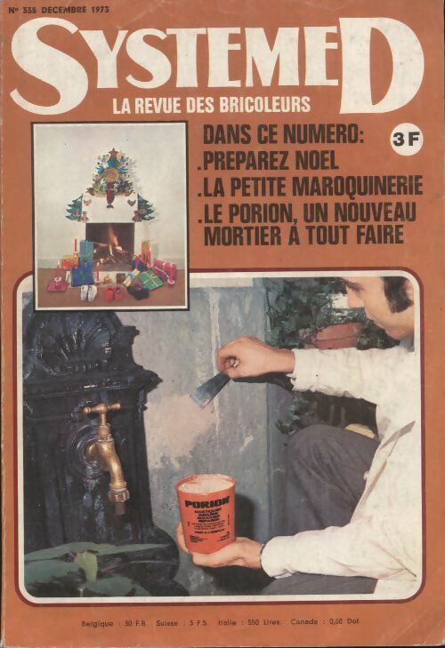 Livrenpoche : Système D n°335 : Préparez Noël - Collectif - Livre