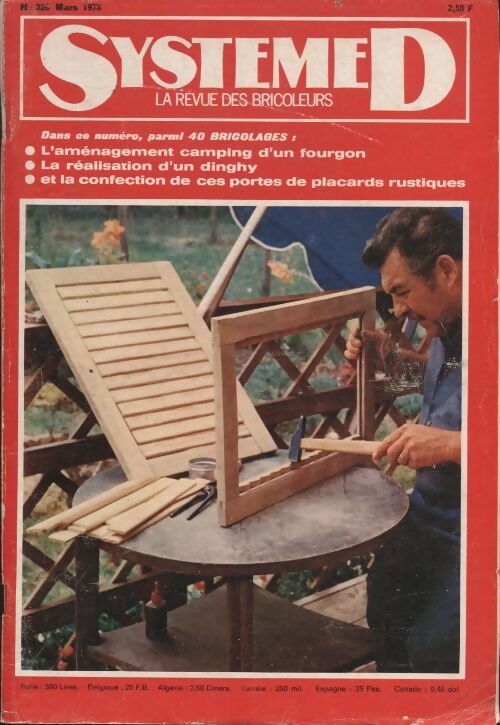 Livrenpoche : Système D n°326 : L'aménagement camping d'un fourgon - Collectif - Livre