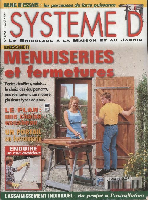 Livrenpoche : Système D n°643 : Menuiseries et fermetures - Collectif - Livre