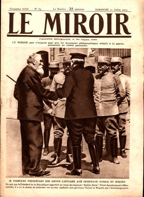 Livrenpoche : Le Miroir n°85 - Collectif - Livre