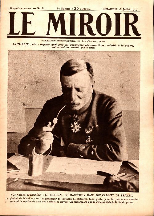 Livrenpoche : Le Miroir n°86 - Collectif - Livre