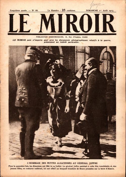 Livrenpoche : Le Miroir n°88 - Collectif - Livre