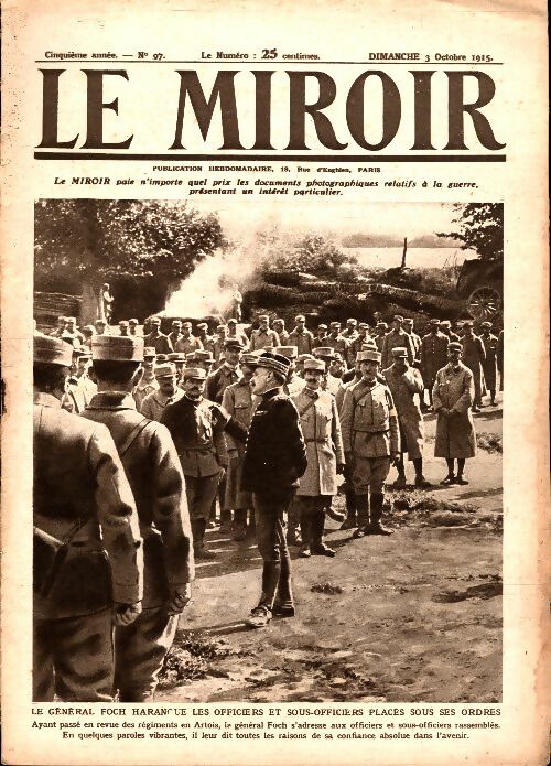 Livrenpoche : Le Miroir n°97 - Collectif - Livre