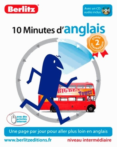 Livrenpoche : Anglais (d') 10 minutes - niveau 2 intermediaire - Berlitz - Livre