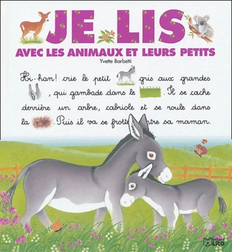 Livrenpoche : Je lis avec les animaux et leurs petits - Yvette Barbetti - Livre