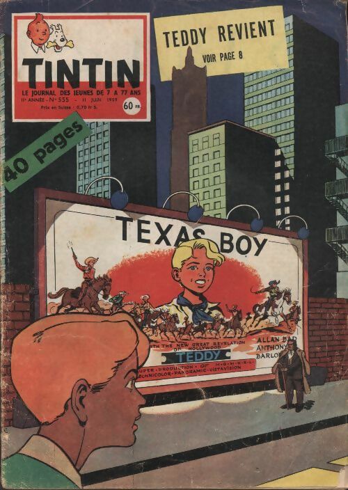 Livrenpoche : Tintin n°555 : Teddy revient - Collectif - Livre