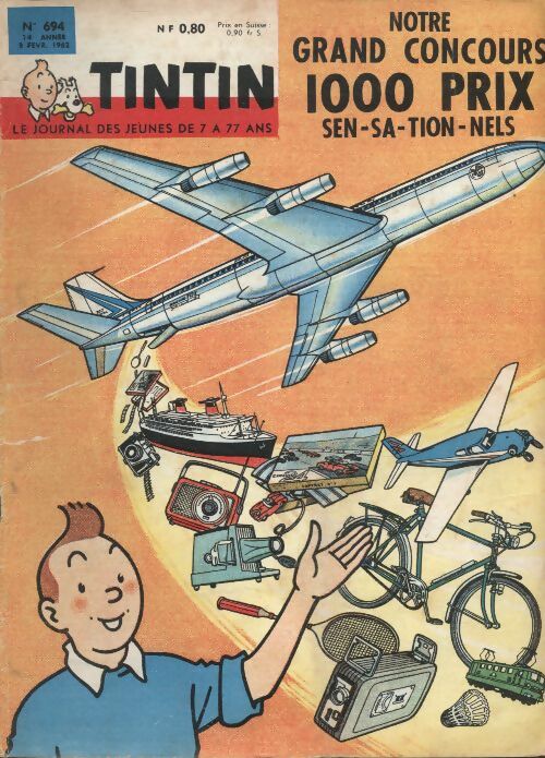 Livrenpoche : Tintin n°694 - Collectif - Livre