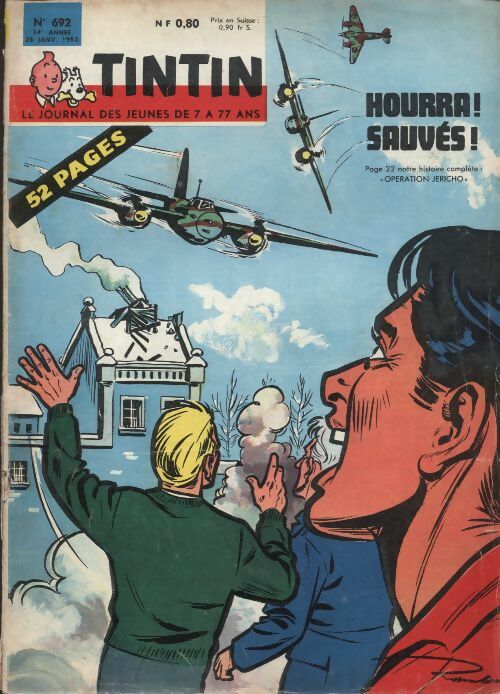 Livrenpoche : Tintin n°692 : Opération Jericho - Collectif - Livre