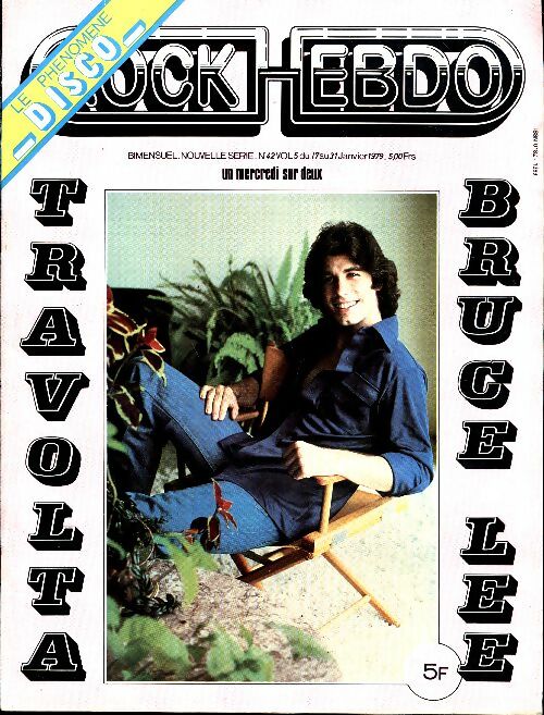 Livrenpoche : Rock hebdo n°42 vol 5 : Travolta / Bruce Lee - Collectif - Livre