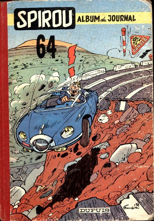 Livrenpoche : Album Spirou n°64 d'octobre 1957 - Collectif - Livre