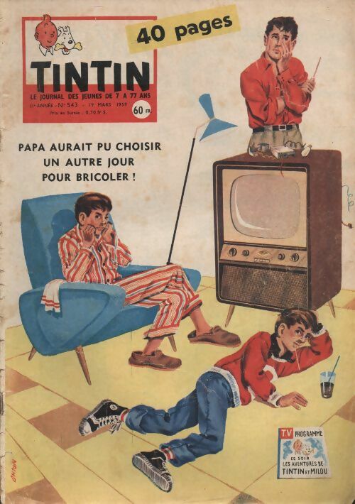 Livrenpoche : Tintin n°543 - Collectif - Livre