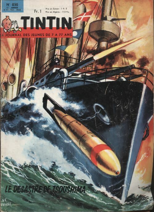 Livrenpoche : Tintin n°850 : Le désastre de Tsoushima - Collectif - Livre