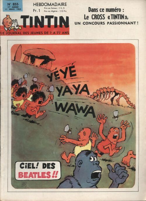 Livrenpoche : Tintin n°855 - Collectif - Livre