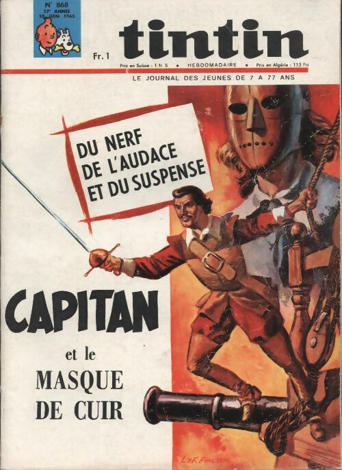 Livrenpoche : Tintin n°868 : Capitan et le masque de cuir - Collectif - Livre