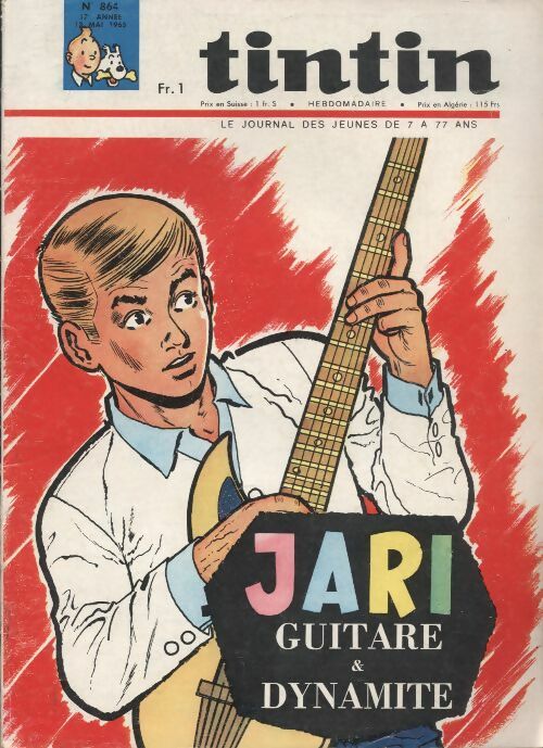 Livrenpoche : Tintin n°864 : Jari guitare et dynamite - Collectif - Livre